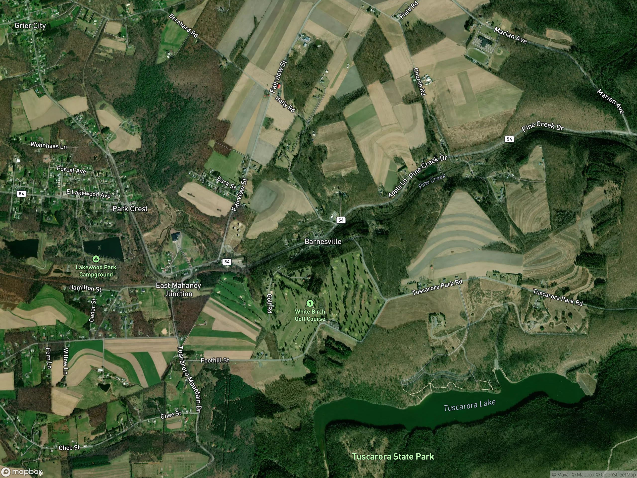 Map of Barnesville