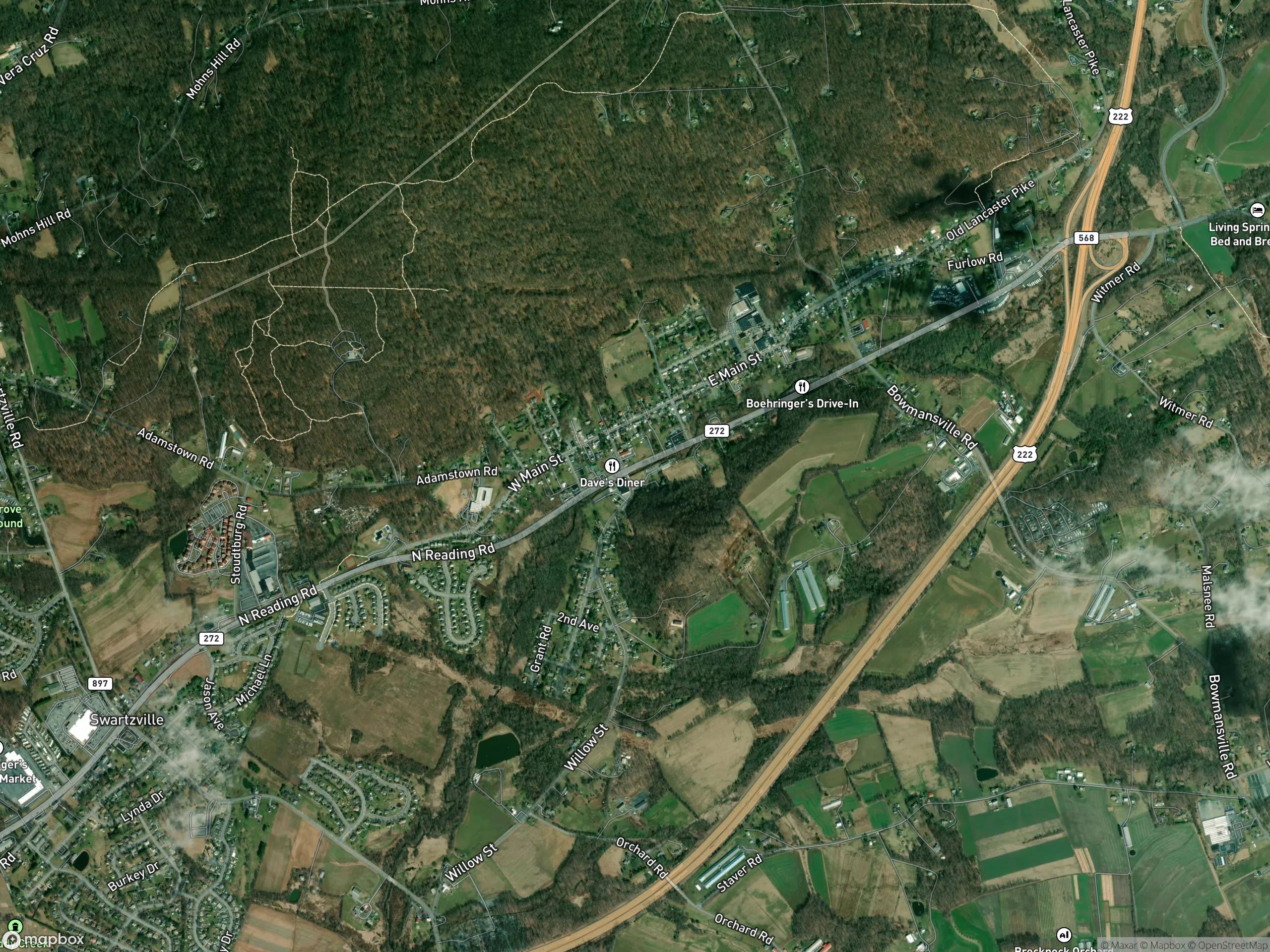 Map of Adamstown