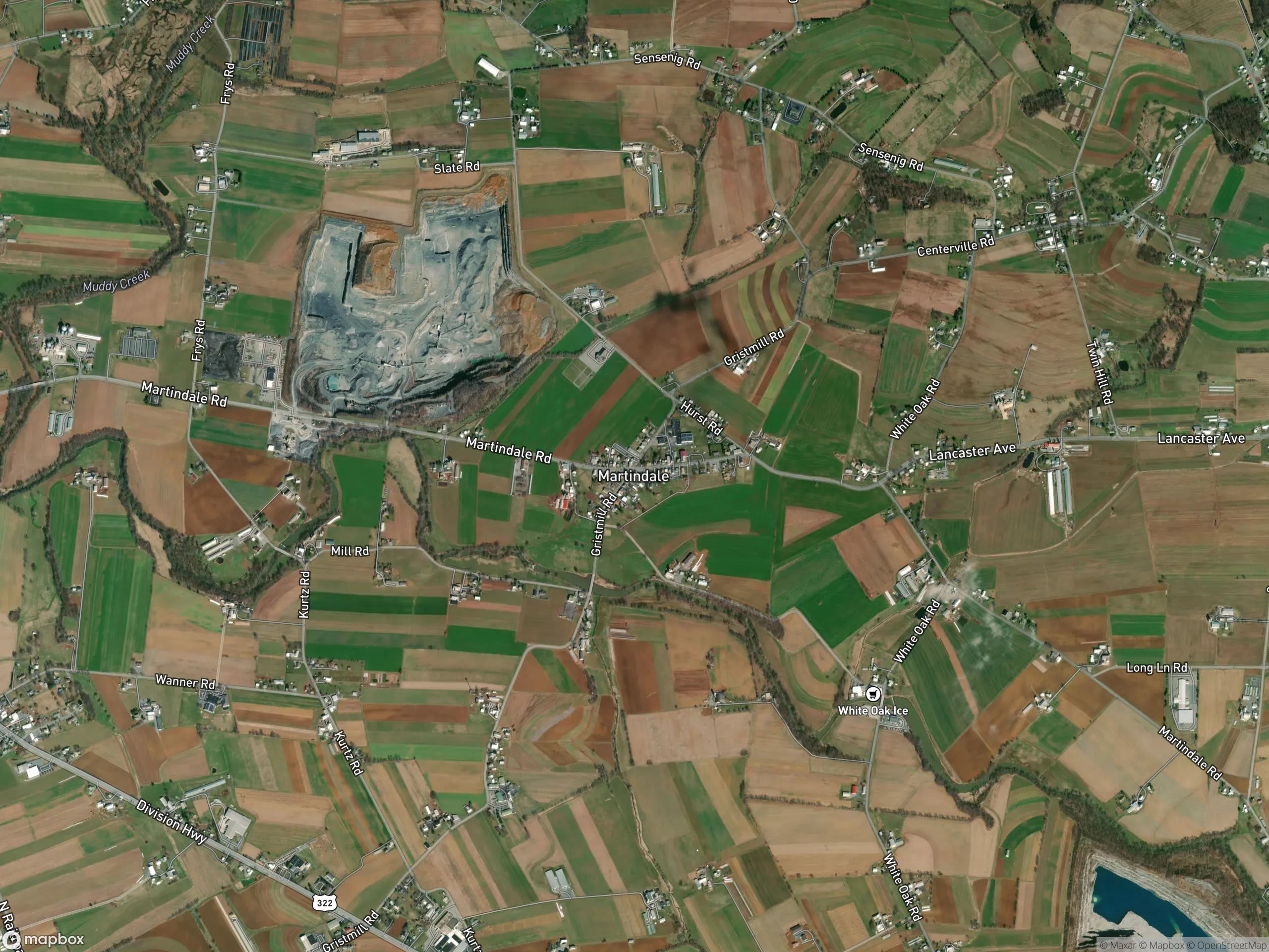 Map of Martindale