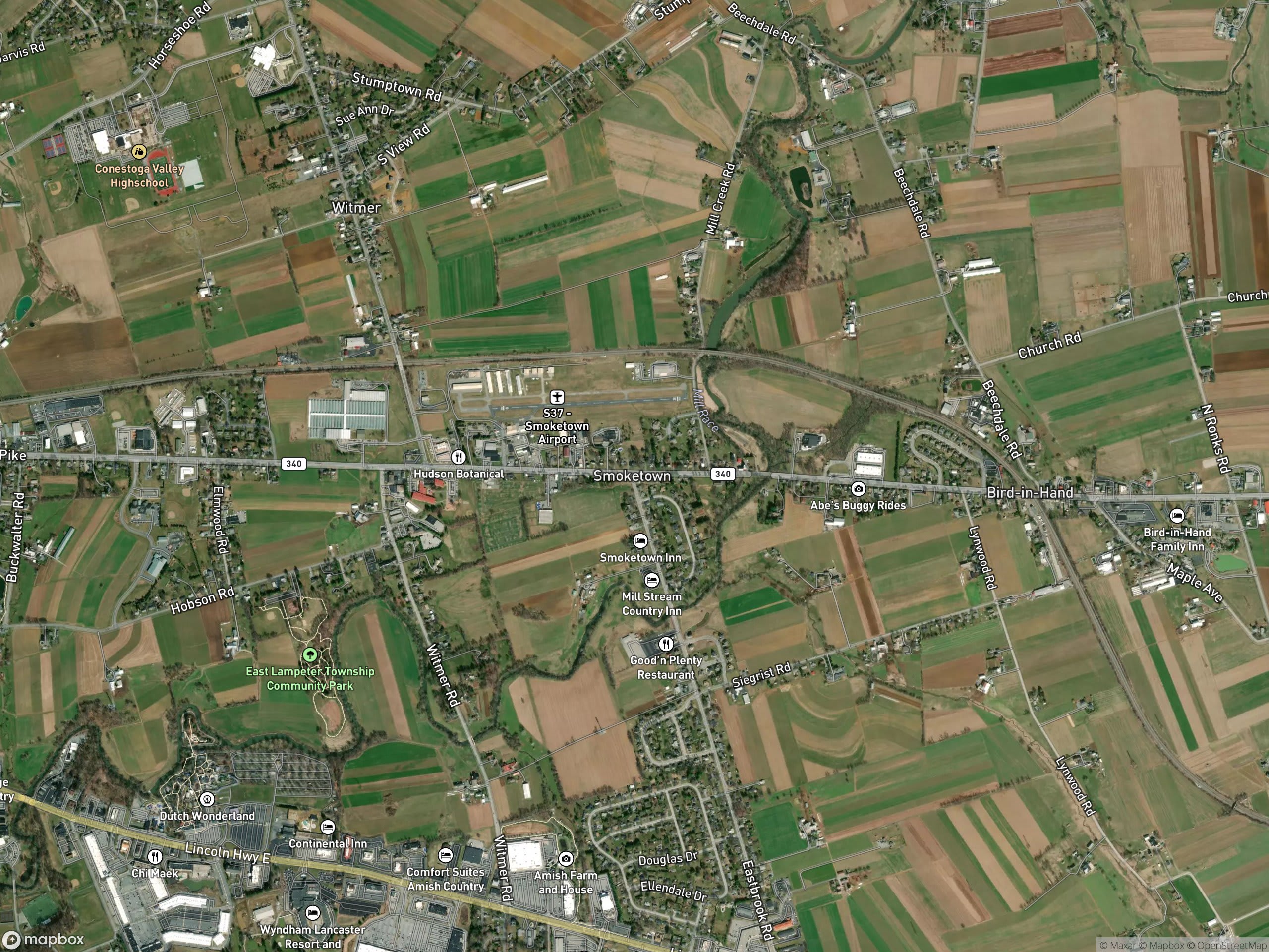 Map of Smoketown