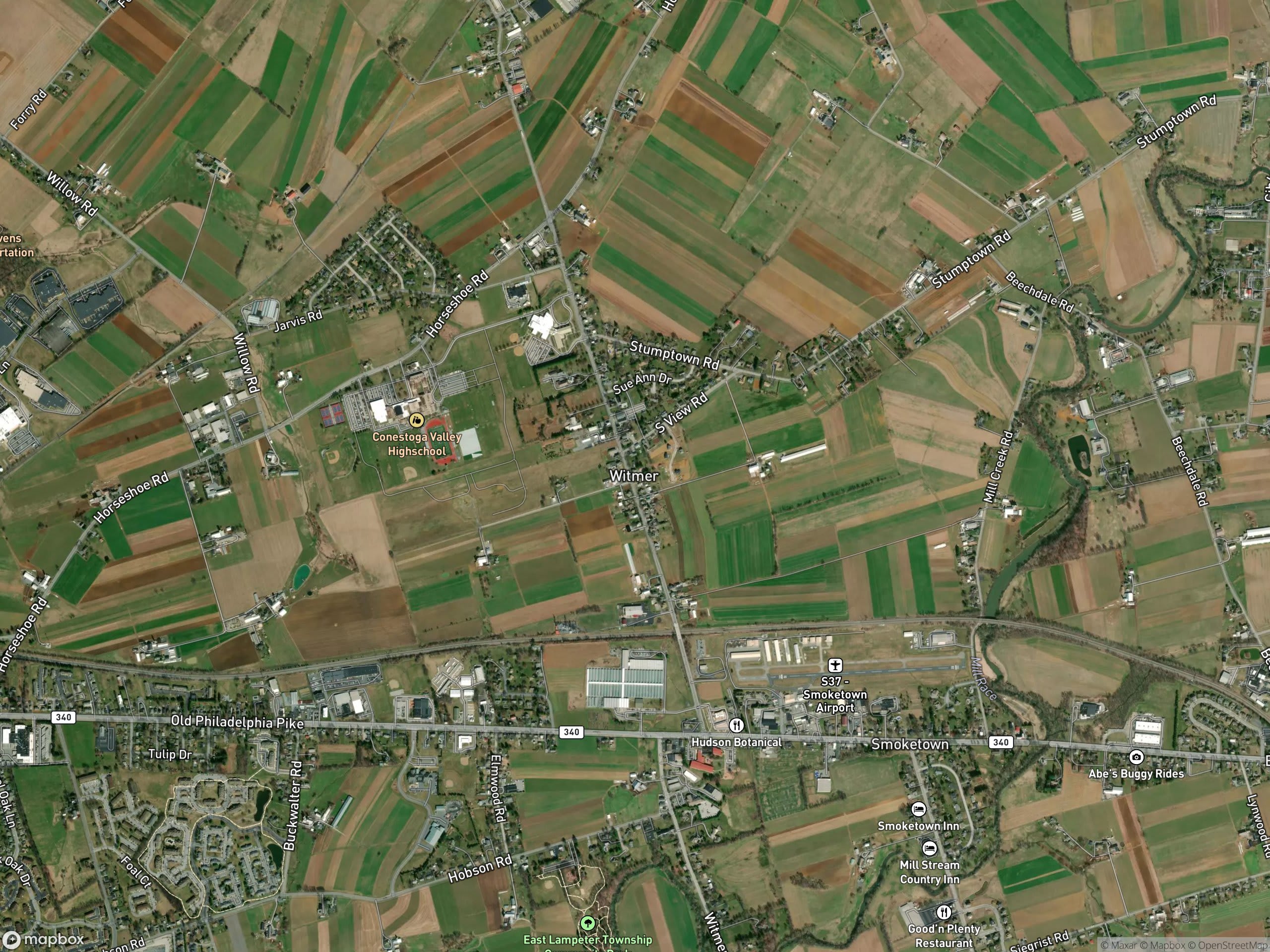 Map of Witmer