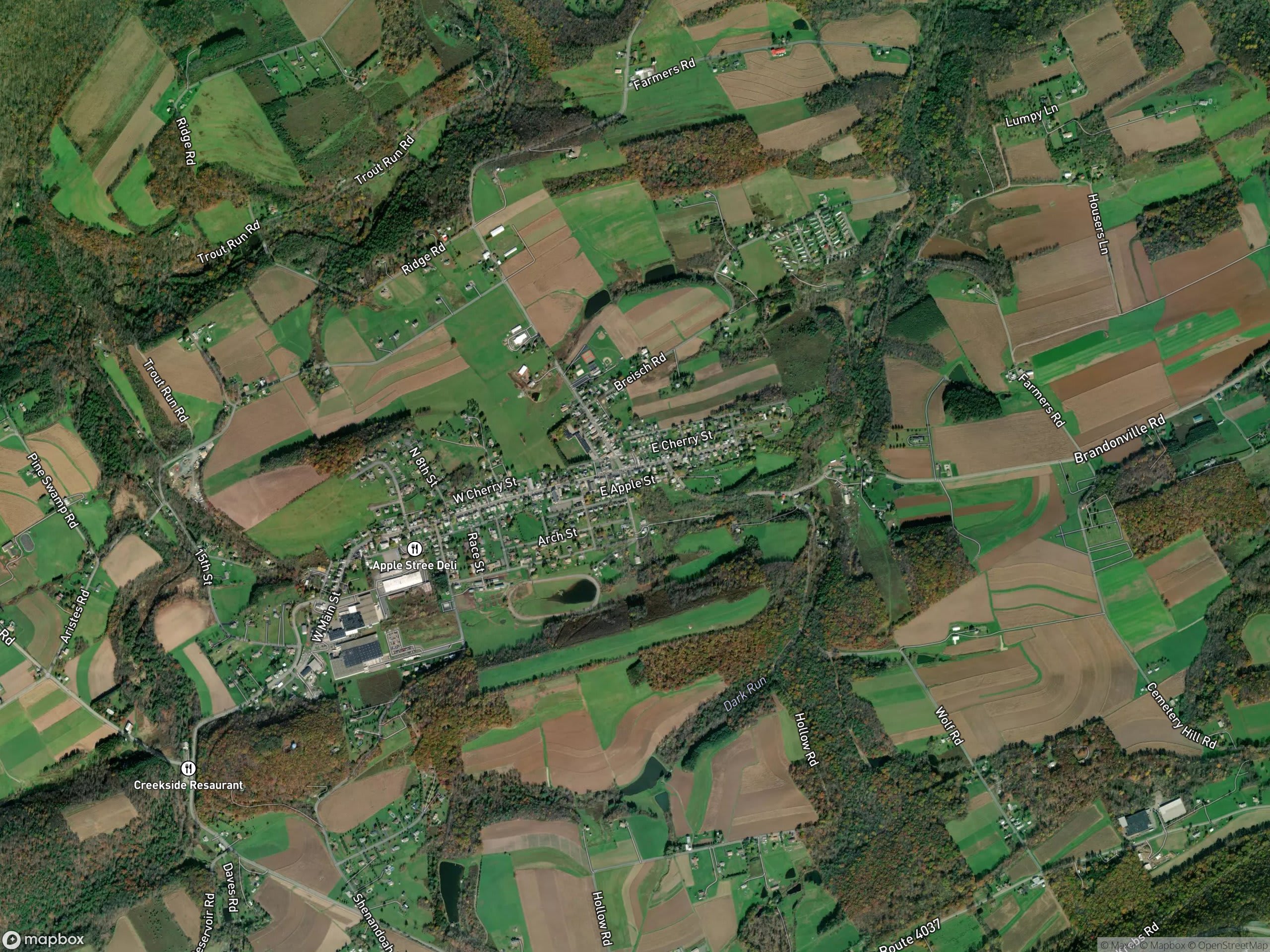 Map of Ringtown