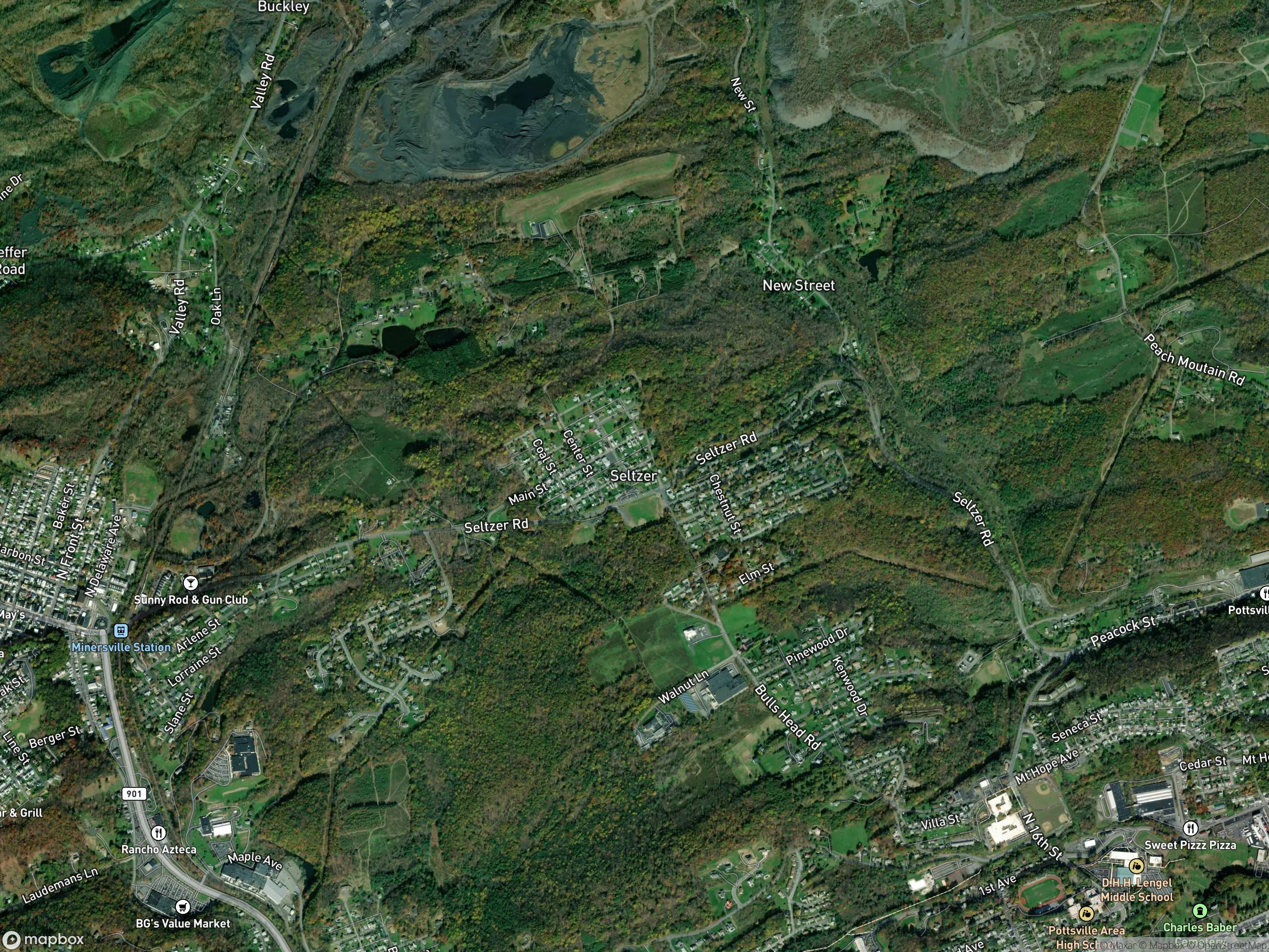 Map of Seltzer