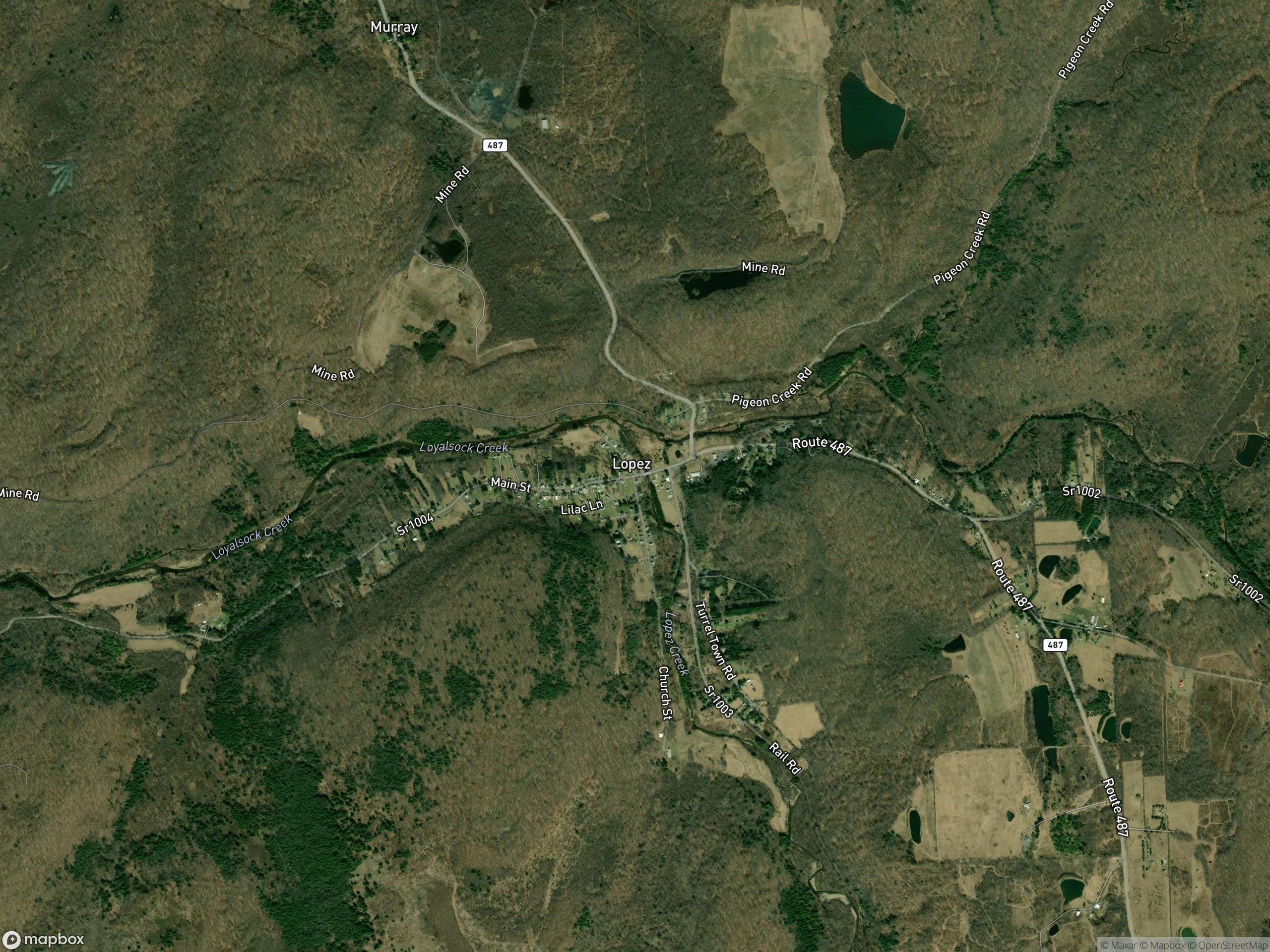 Map of Lopez