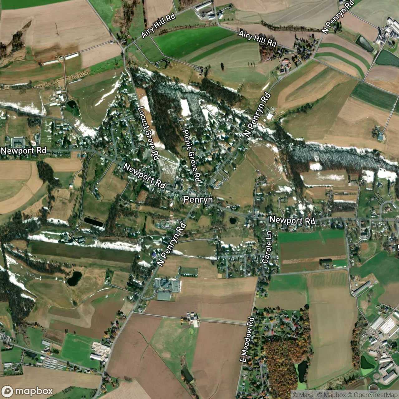 Map of Penryn