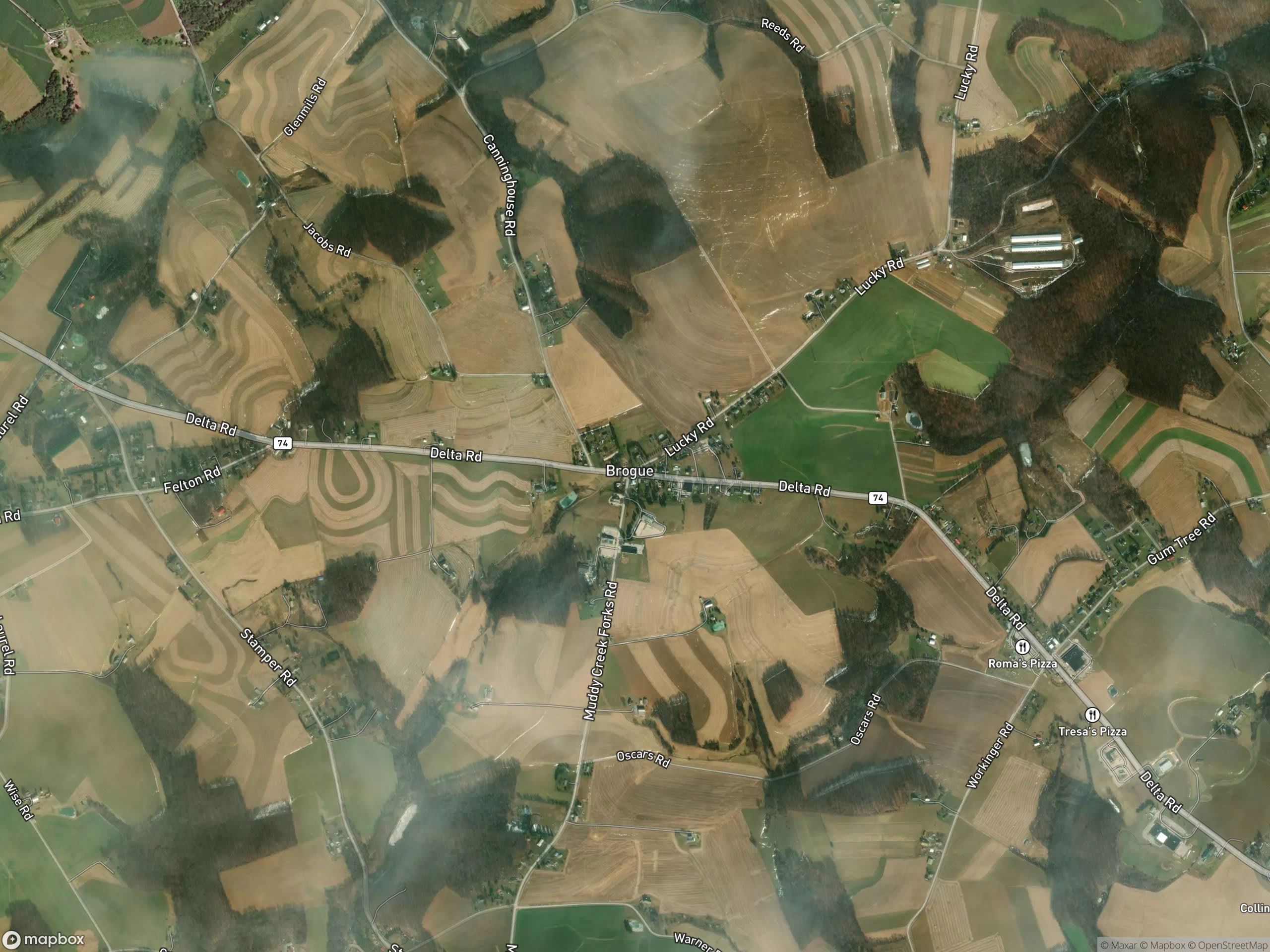 Map of Brogue