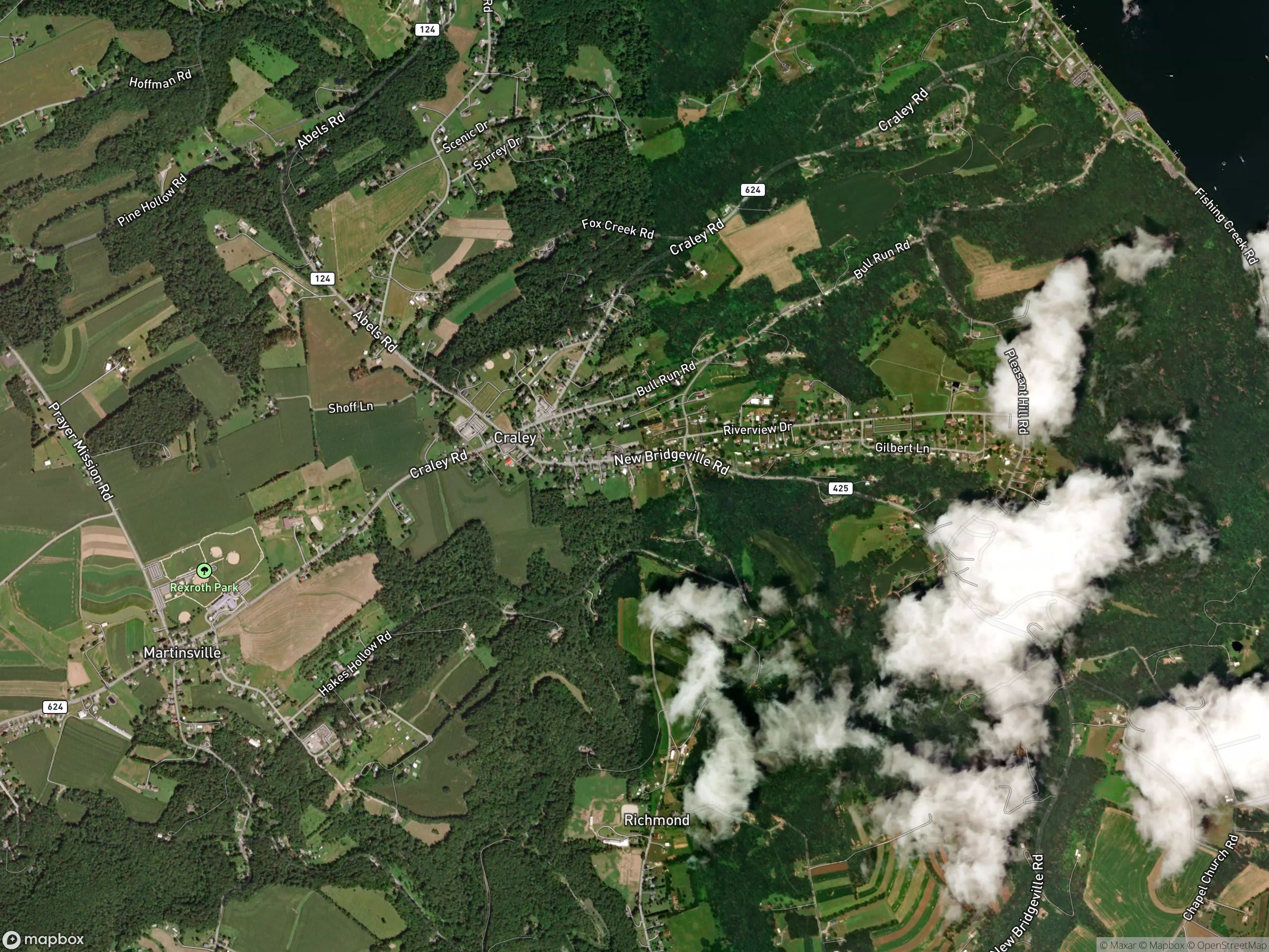 Map of Craley