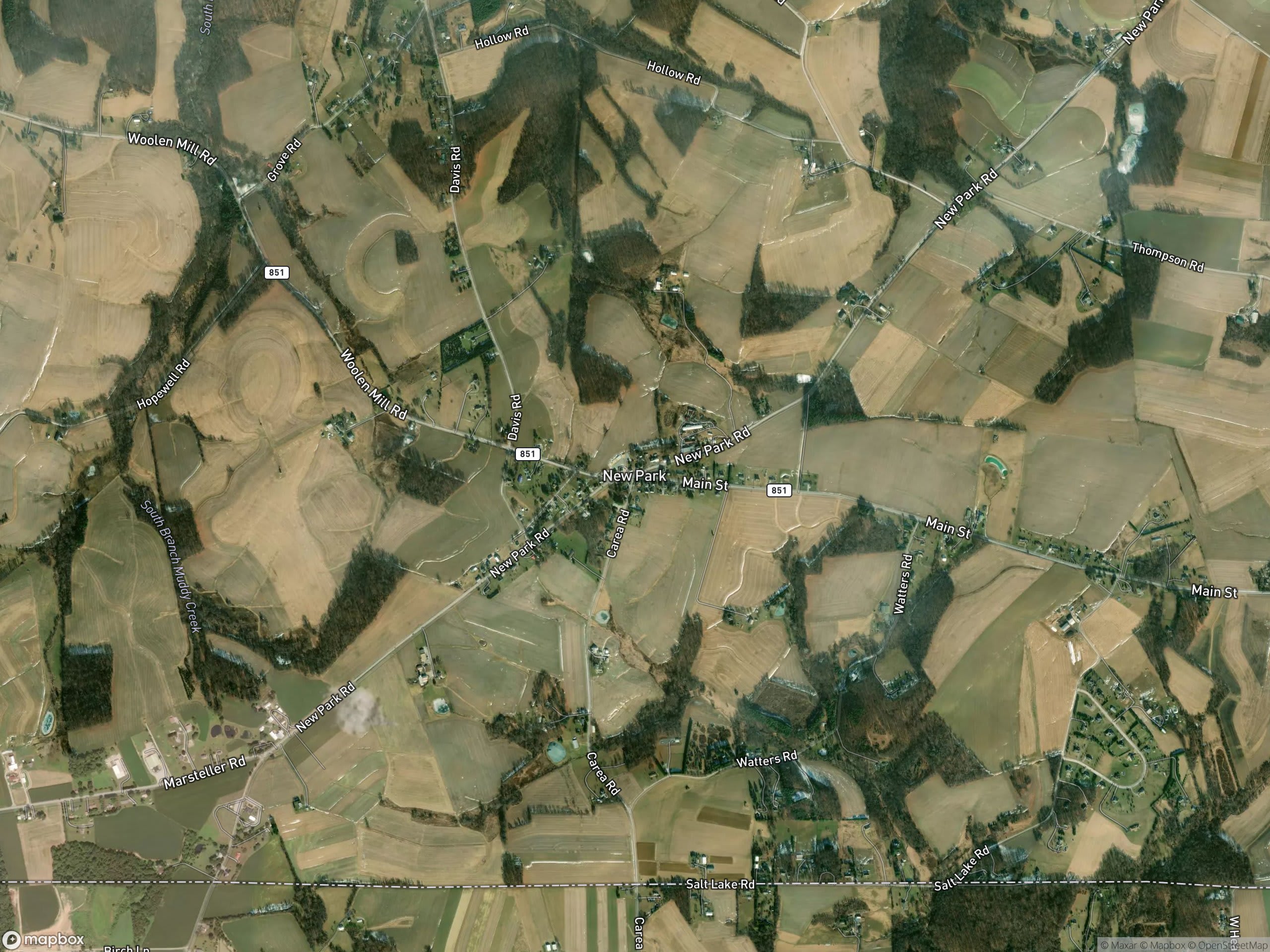 Map of New Park