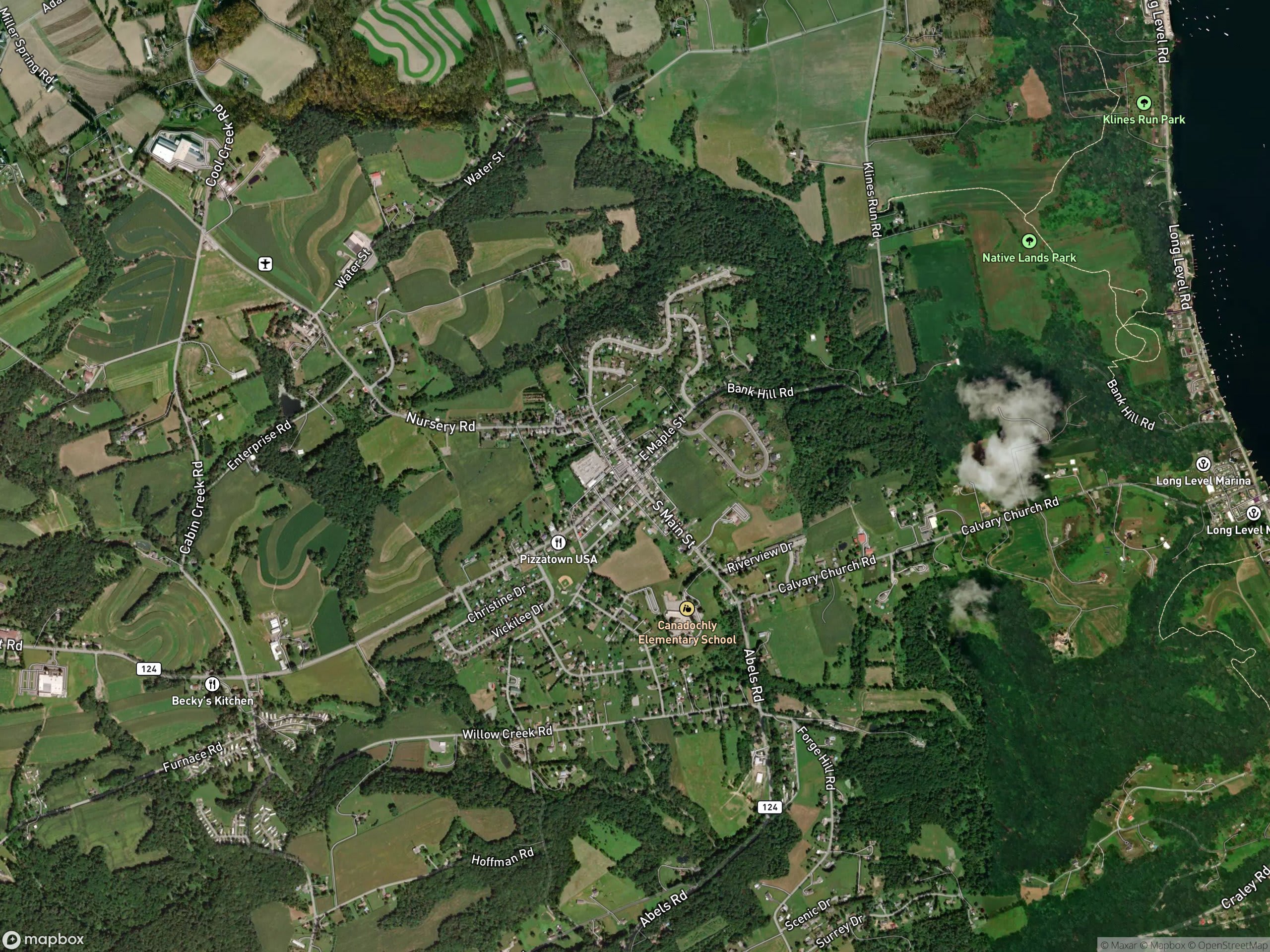 Map of East Prospect