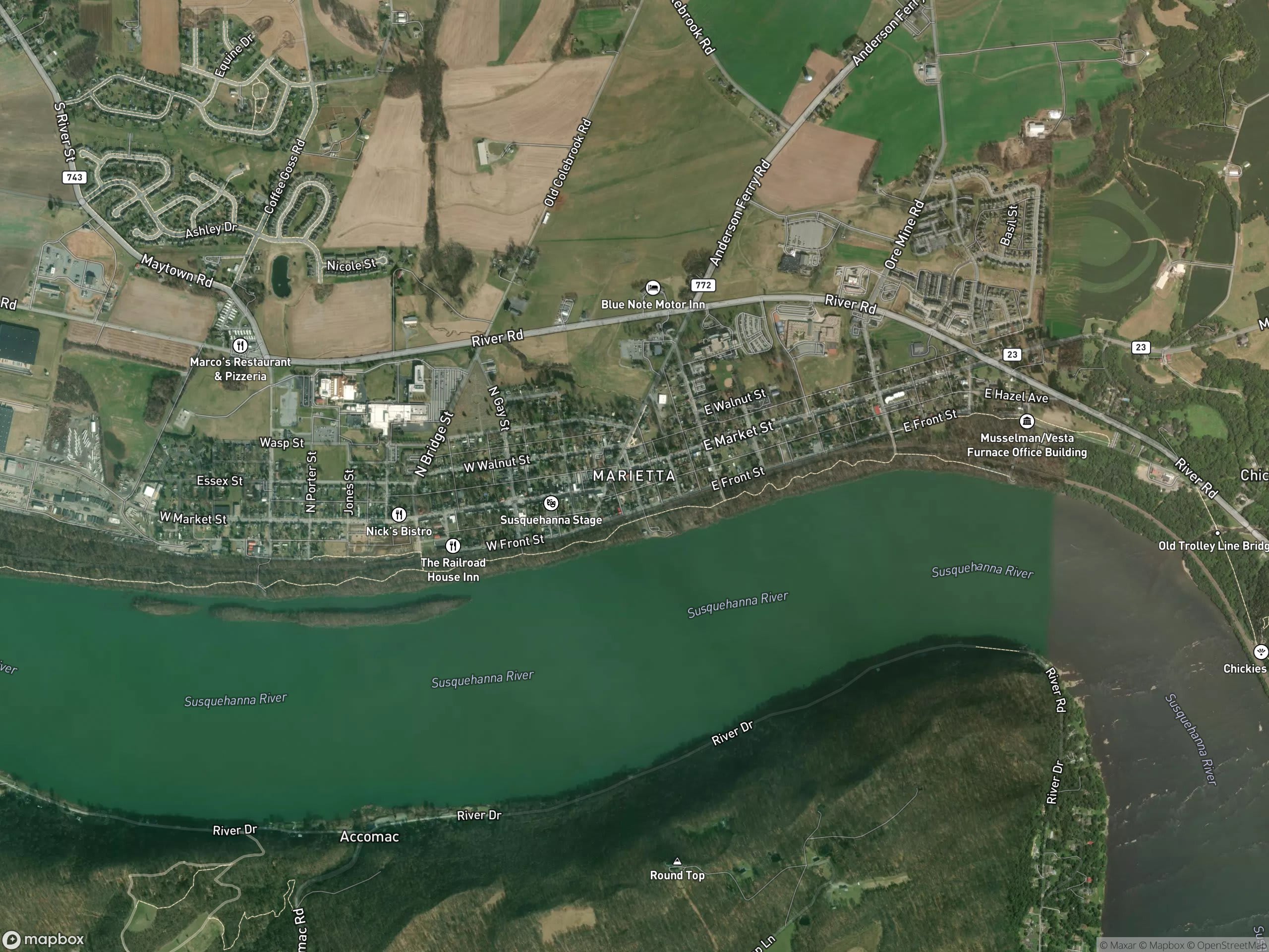 Map of Marietta