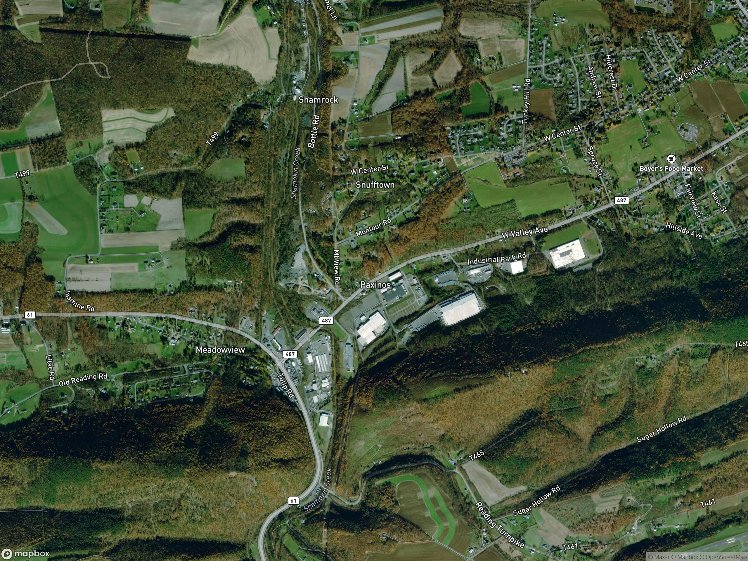 Map of Paxinos