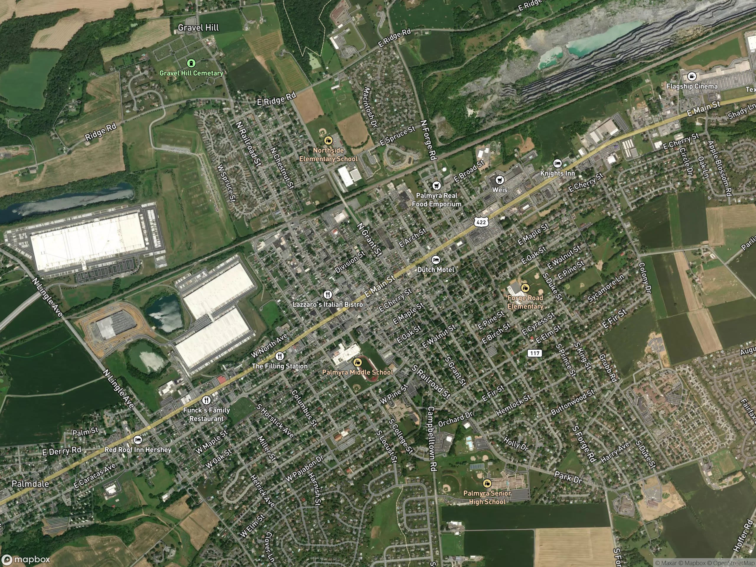 Map of Palmyra