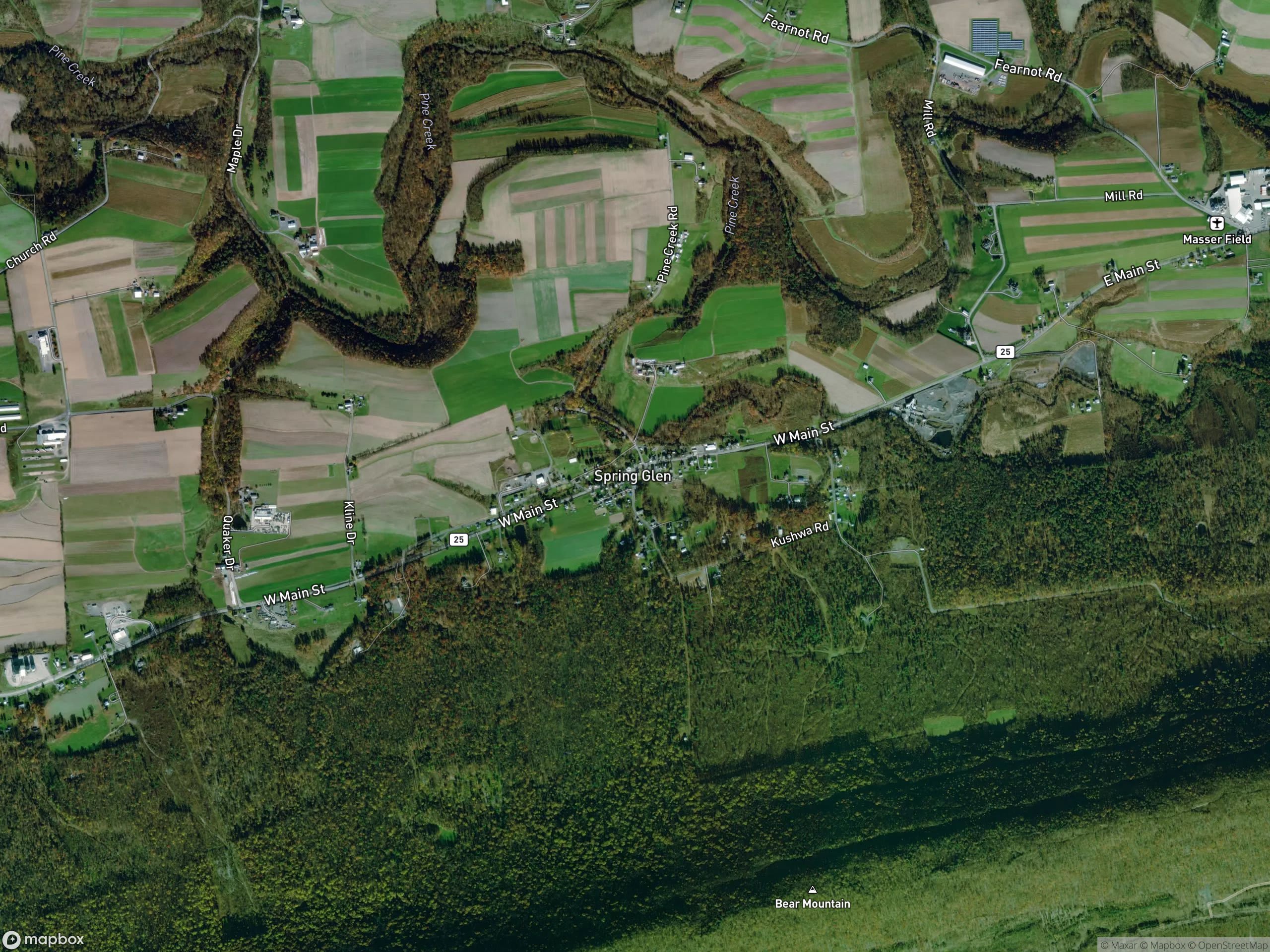 Map of Spring Glen