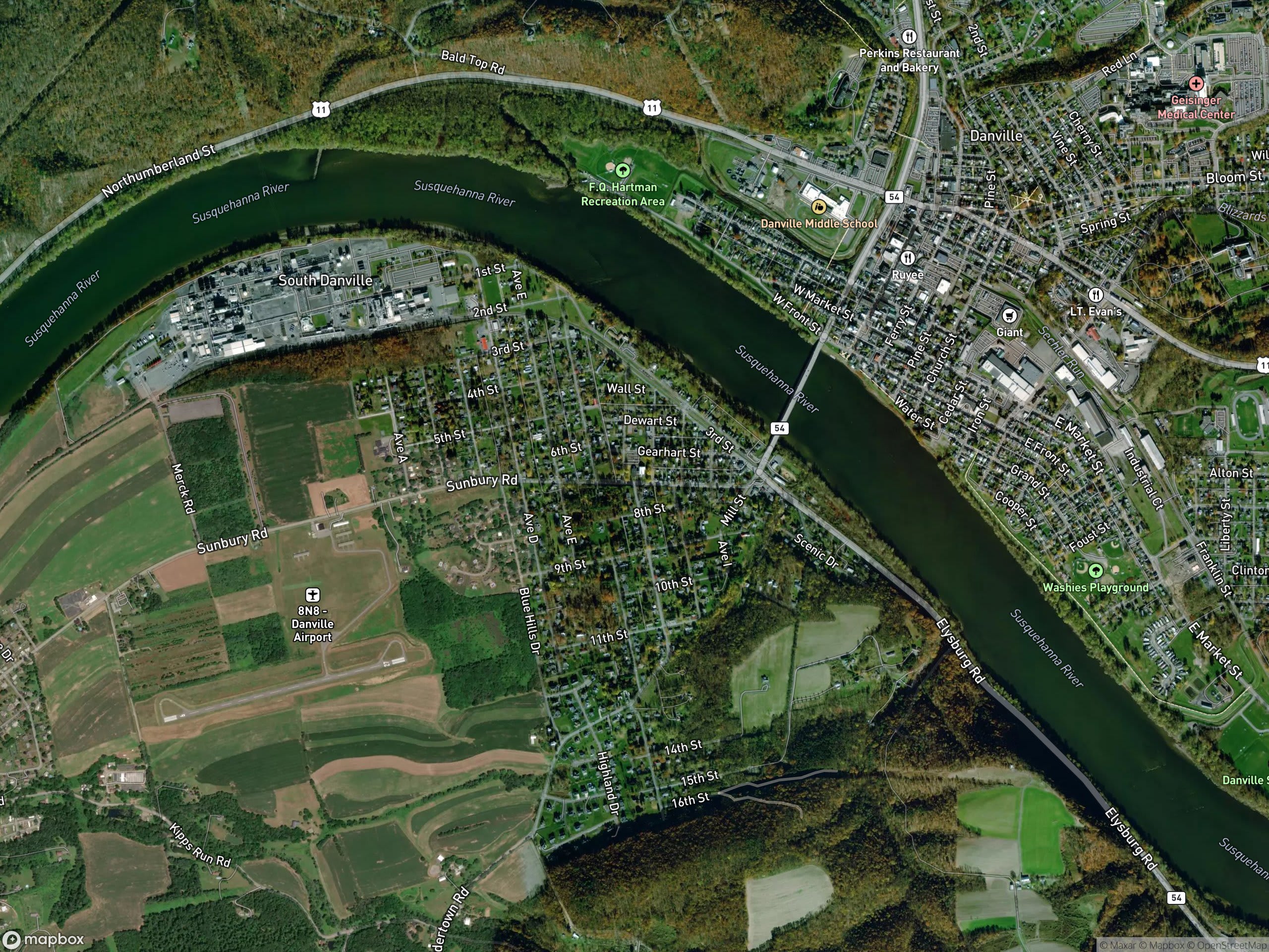 Map of Riverside