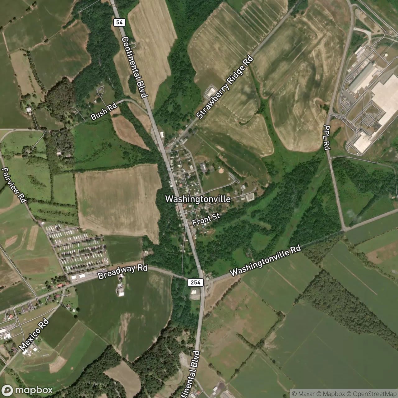 Map of Washingtonville