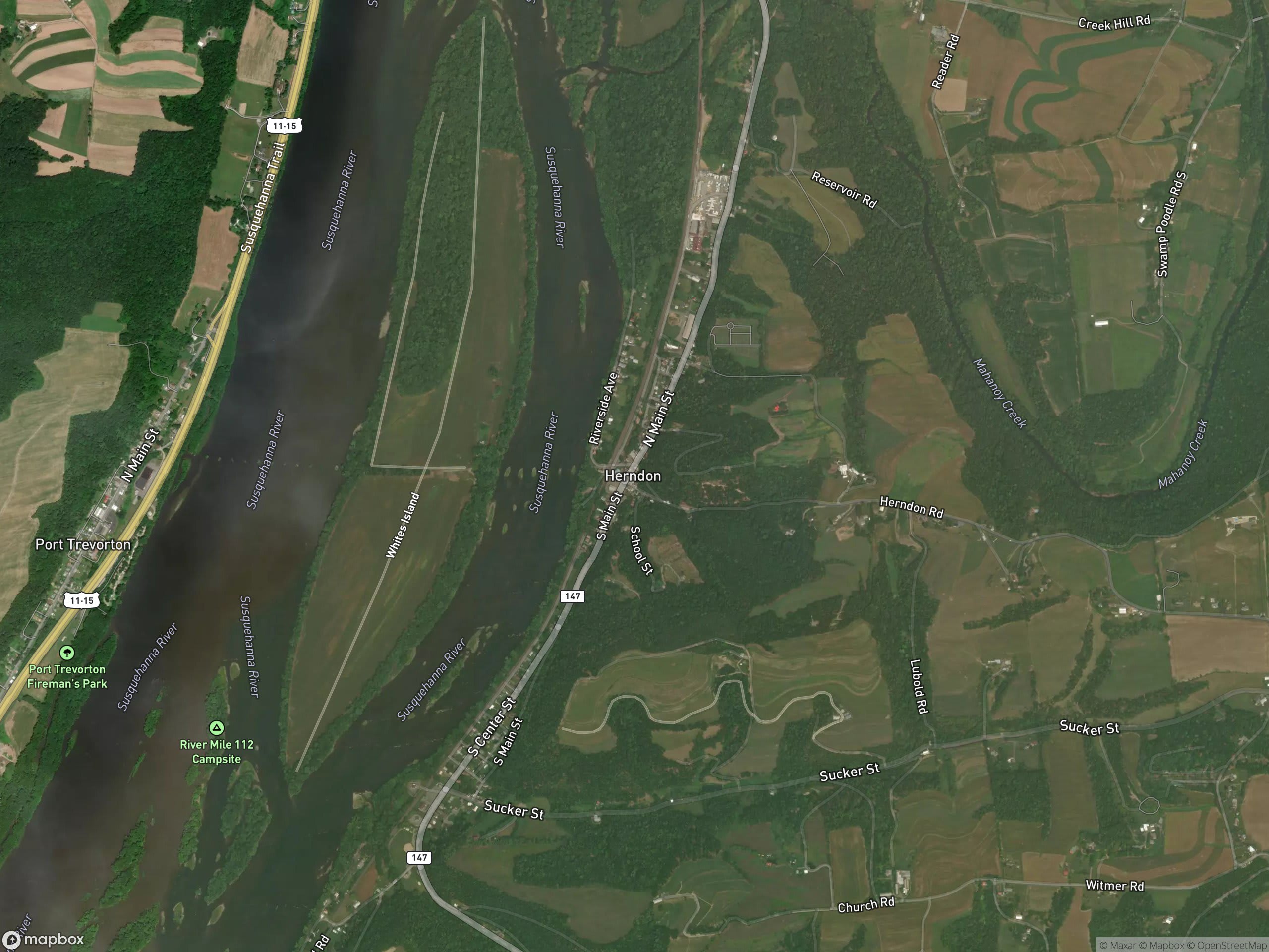 Map of Herndon