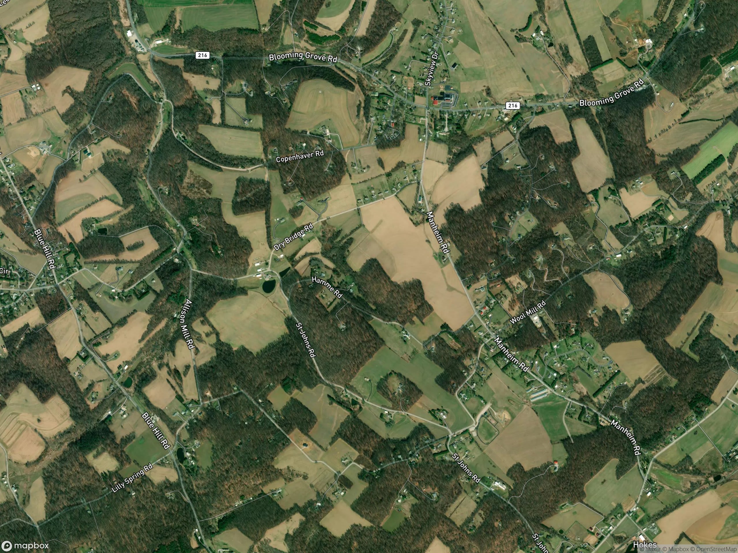 Map of Glenville
