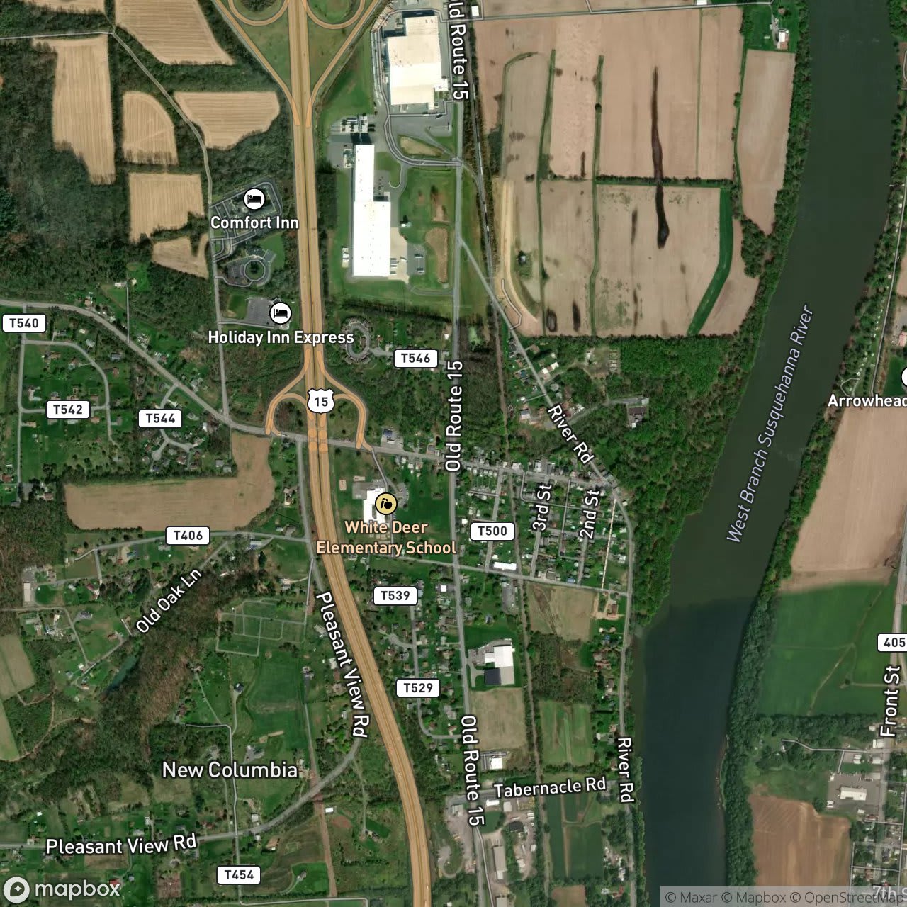 Map of New Columbia
