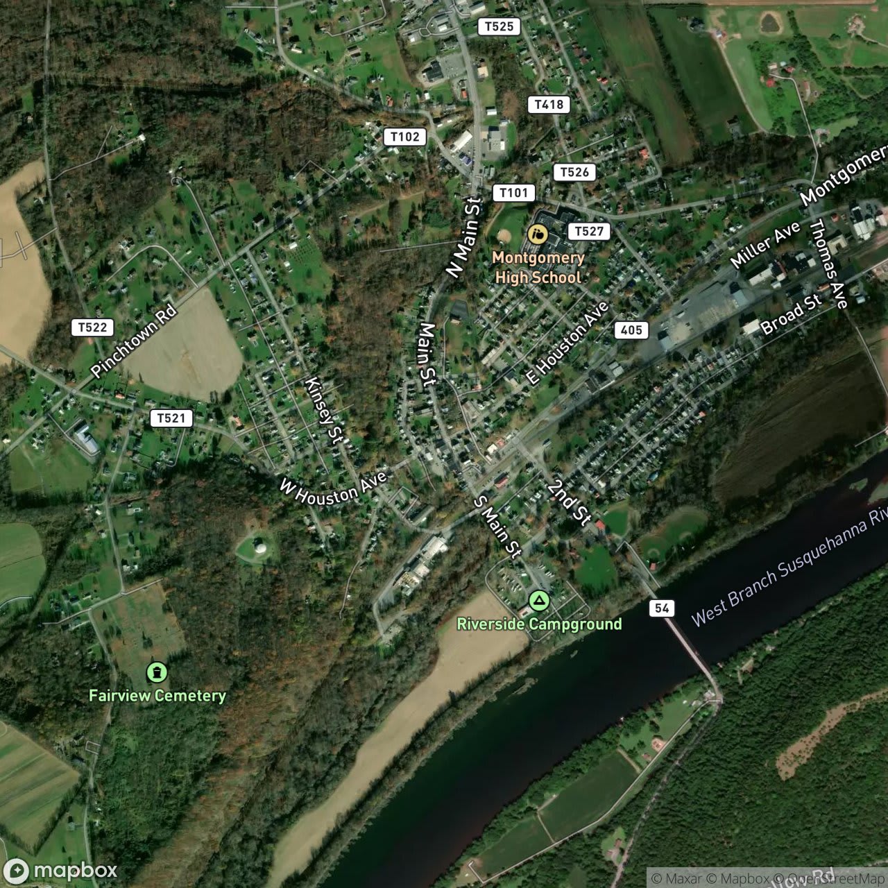 Map of Montgomery