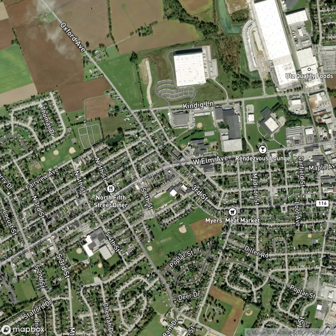 Map of McSherrystown