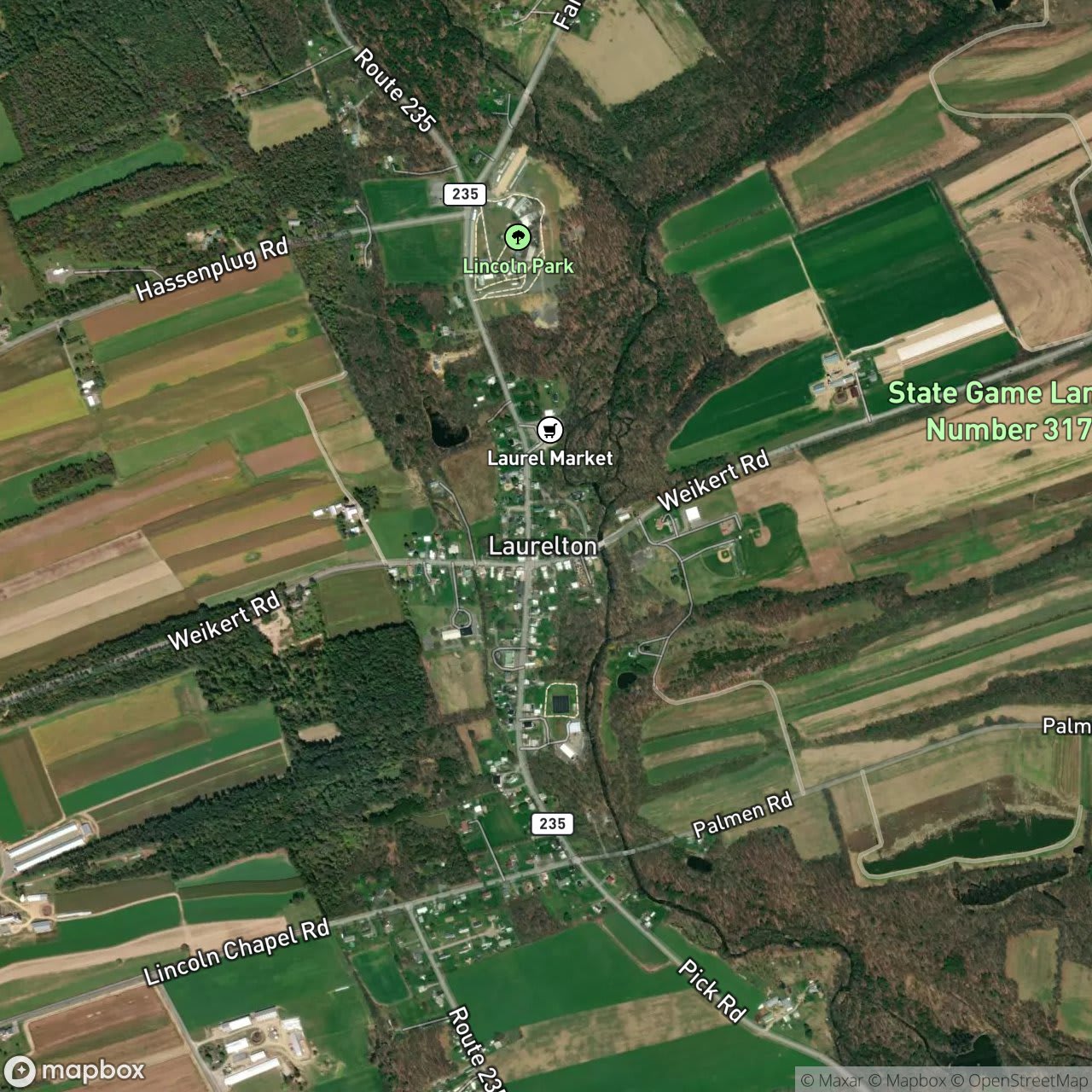 Map of Laurelton