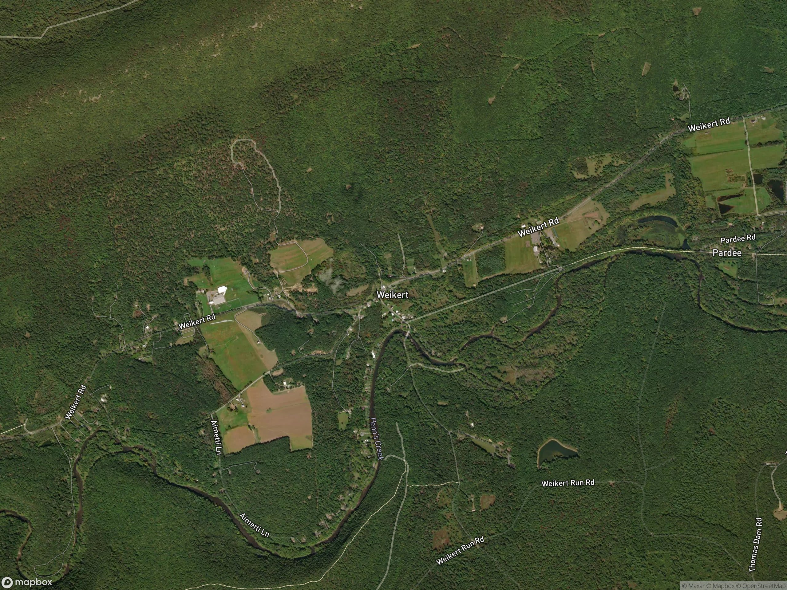 Map of Weikert