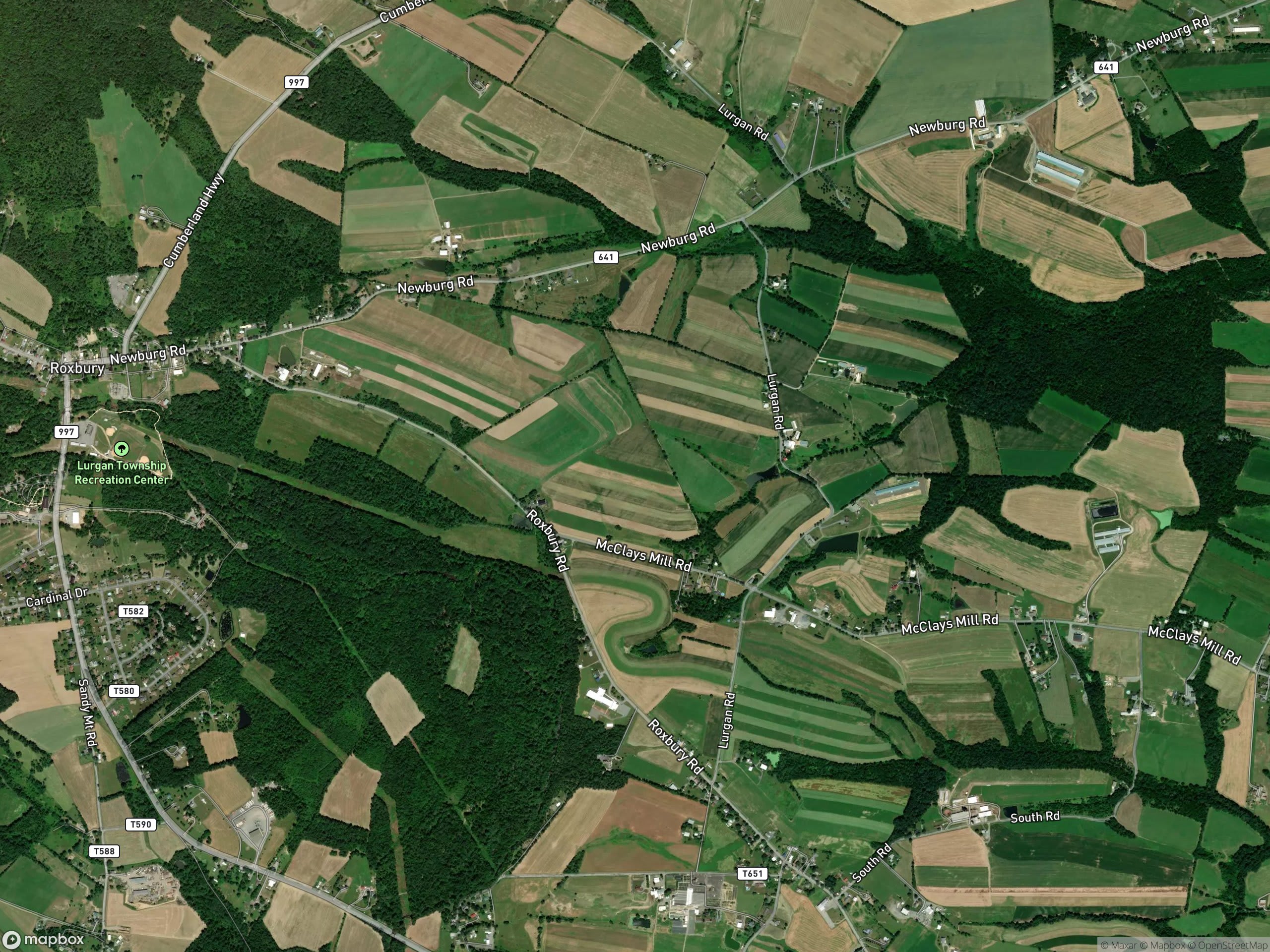 Map of Lurgan