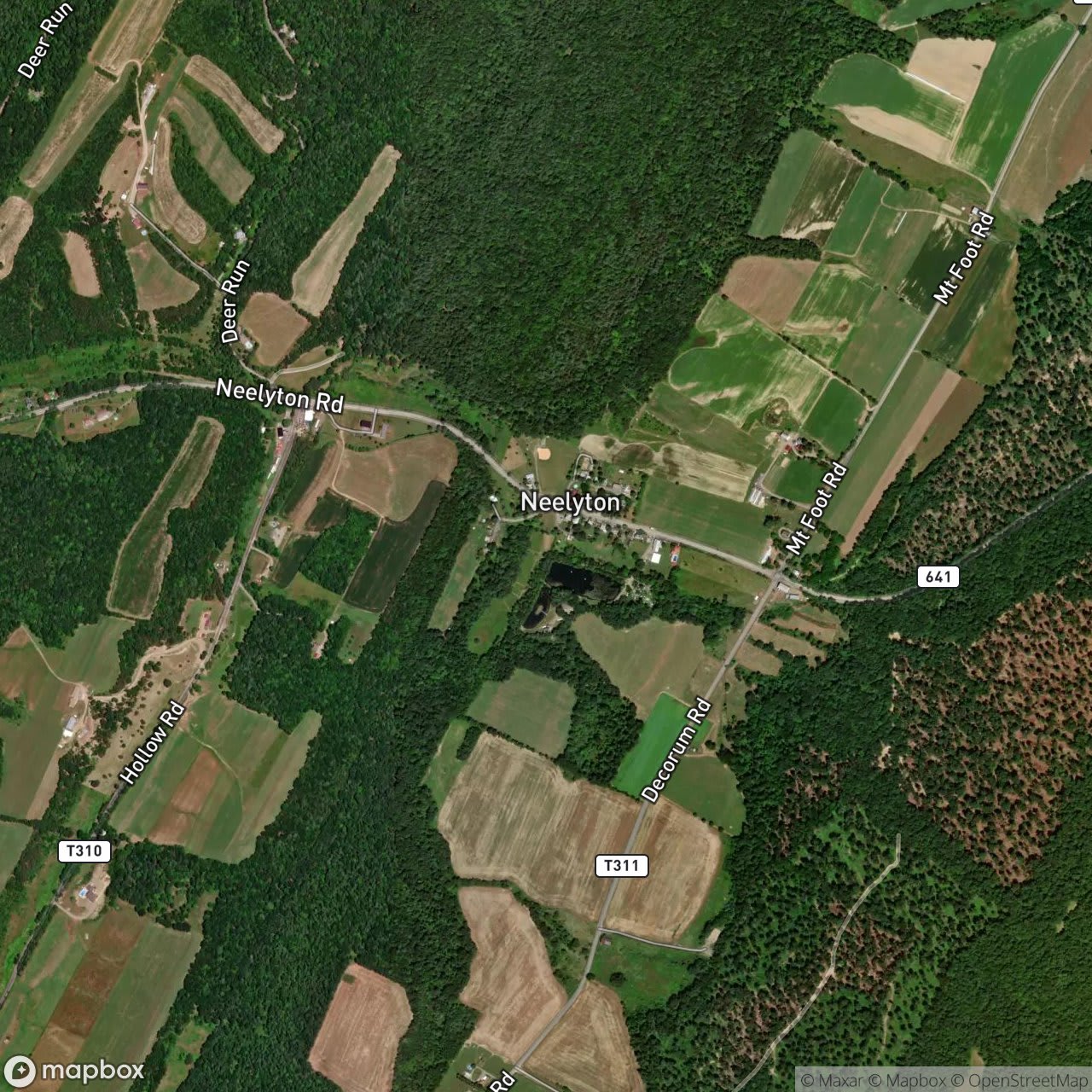 Map of Neelyton
