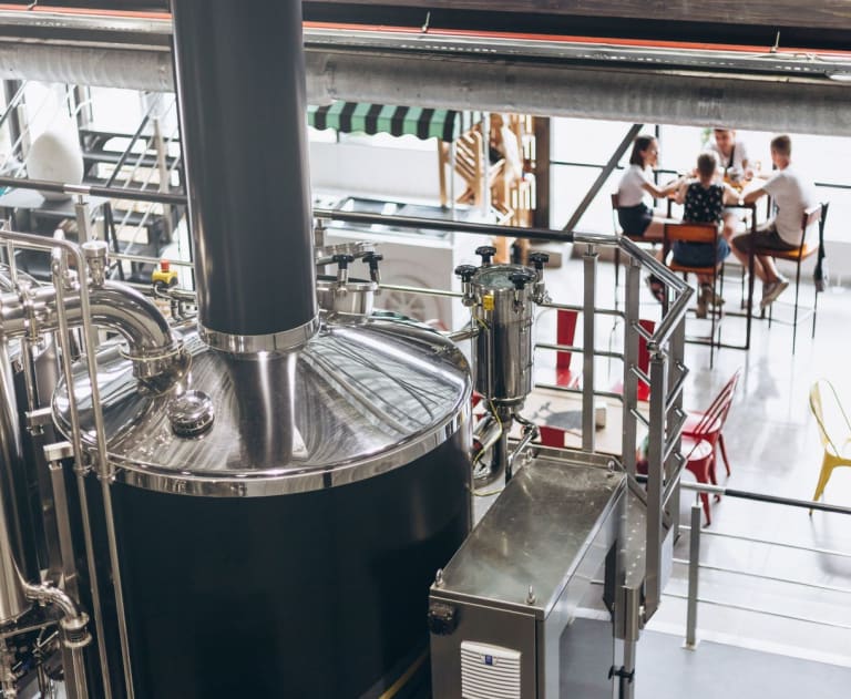 Brewery equipment with special electrical needs