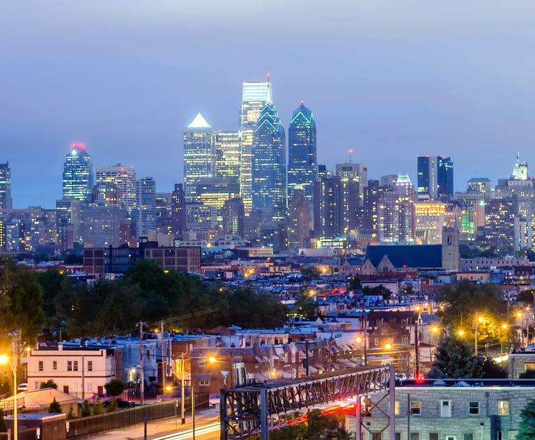 Philly skyline