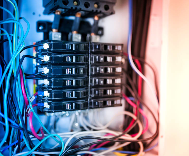 Outdated electrical panel