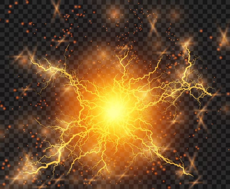 Large surge that whole-house surge protection could protect against