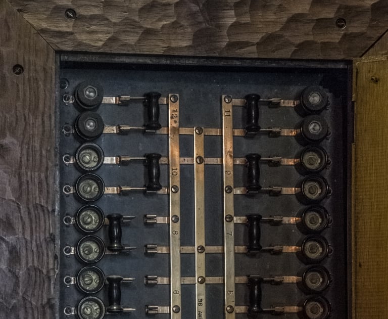 Outdated electrical panel