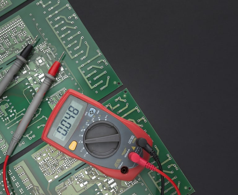 Generator switchboard and multimeter