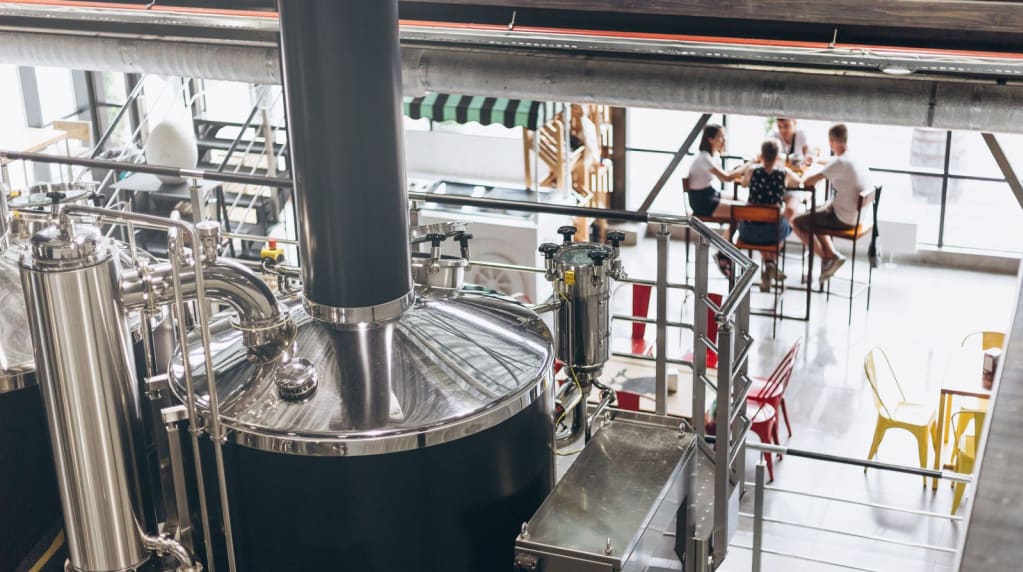 Brewery equipment with special electrical needs