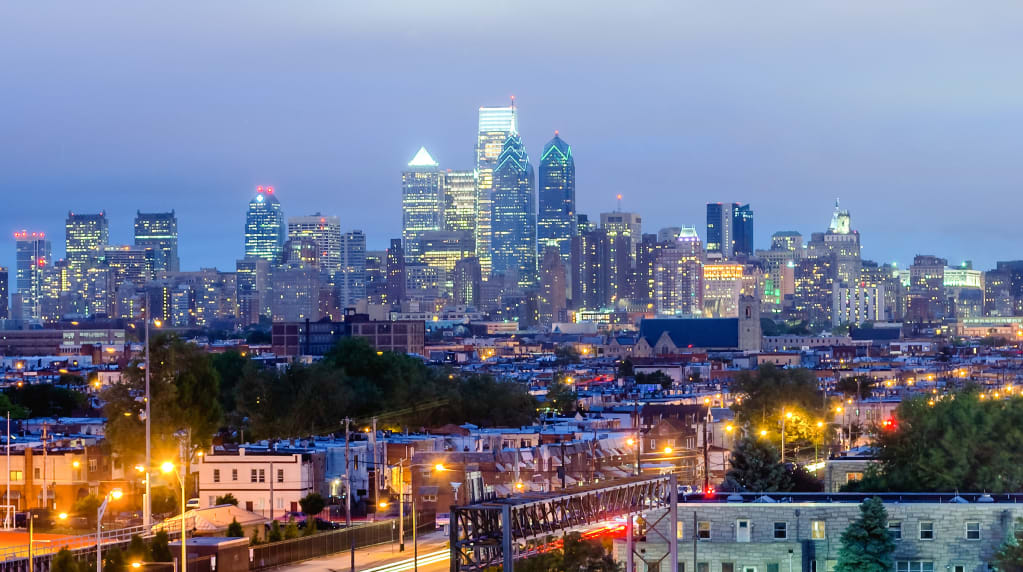 Philly skyline