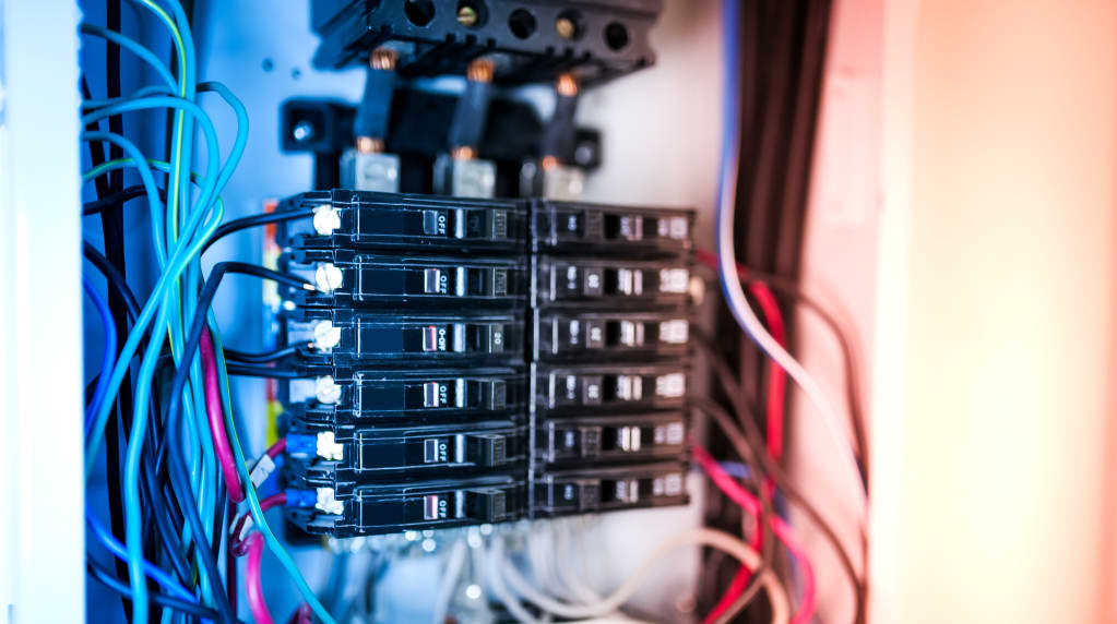 Outdated electrical panel