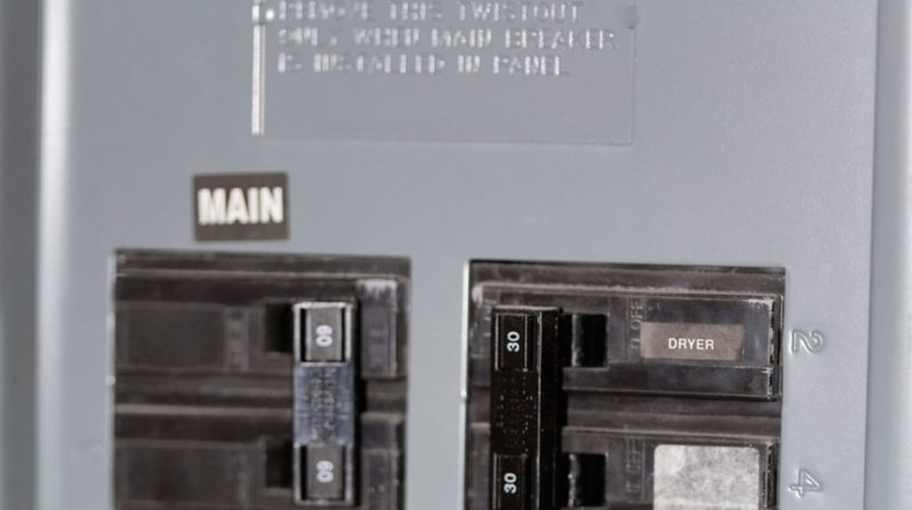 Worn circuit breaker