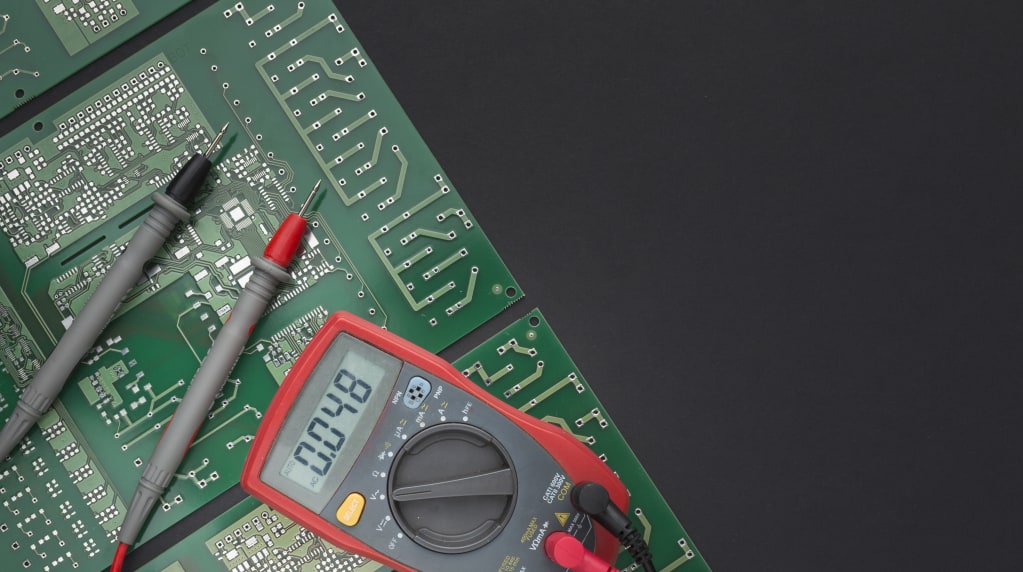 Generator switchboard and multimeter