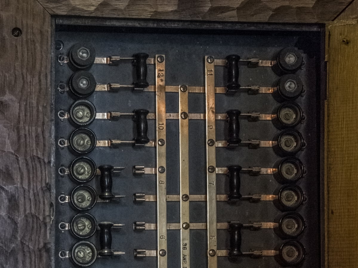 Outdated electrical panel