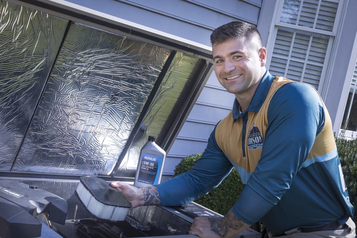 Thomas Edison Electric electrician: Jay Z on Generator in Snyder County