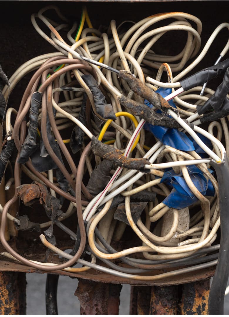 Electrical burning smell in a Pennsylvania home