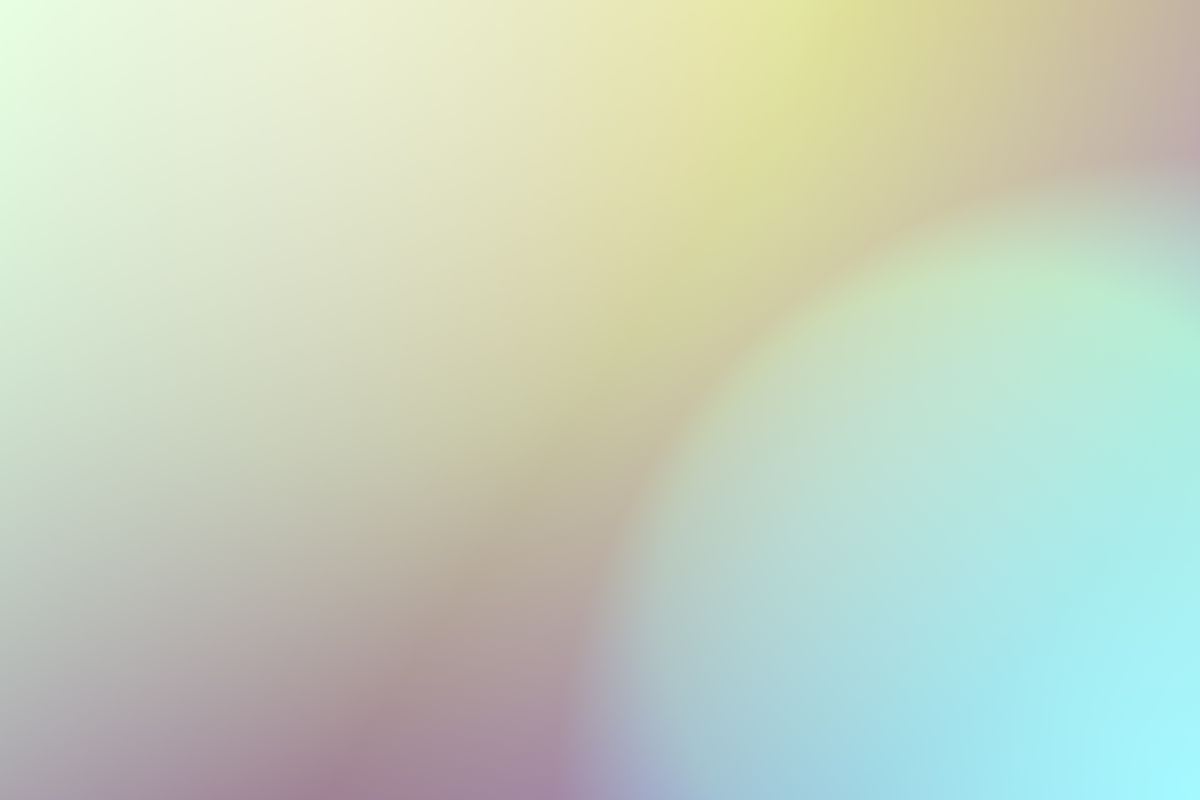 Soft abstract light forming a gradient