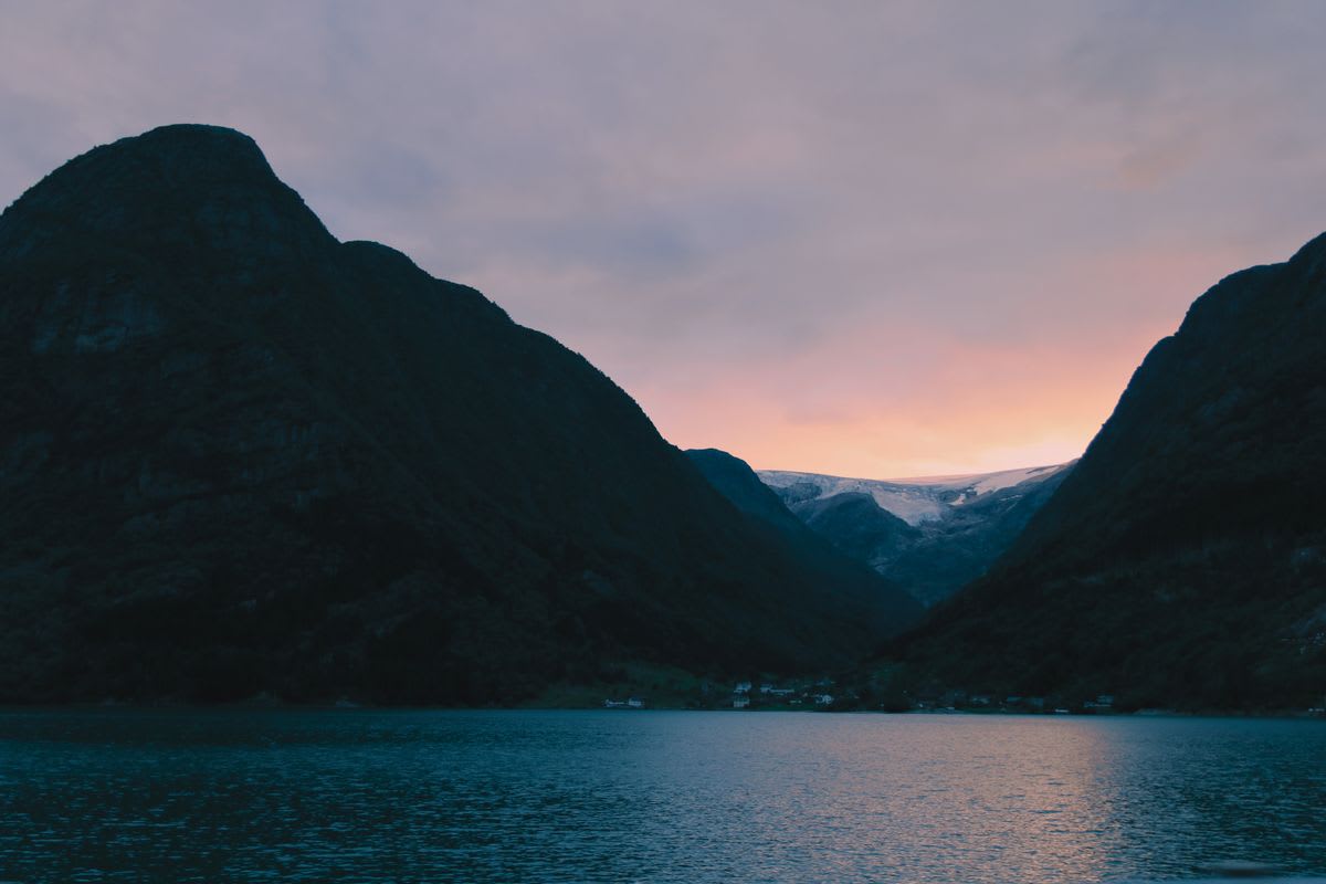 A Norwegian fjord