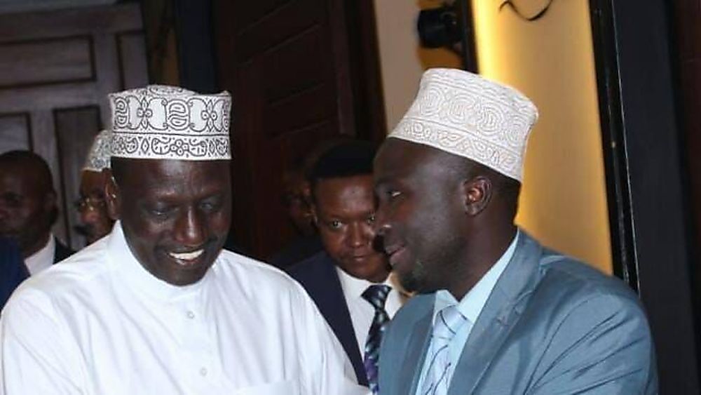 Dr Hassan with President Ruto