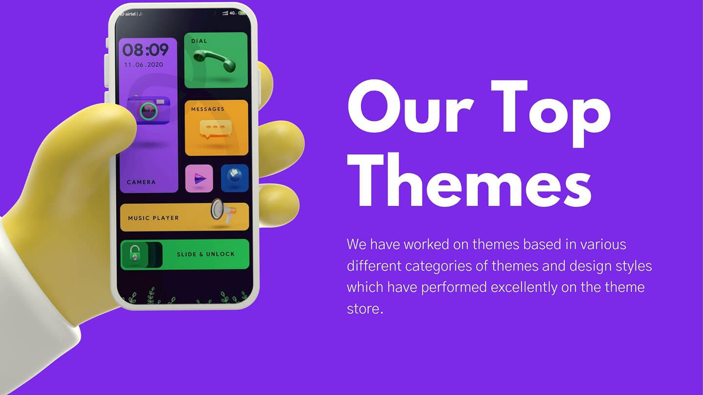 Xiaomi MIUI 3minds digital Themes