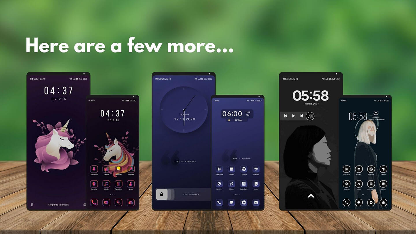 Xiaomi MIUI 3minds digital Themes
