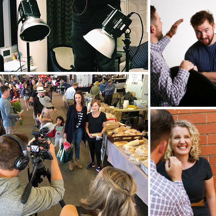 Canberra Video and Photo shoots - Behind the Scenes