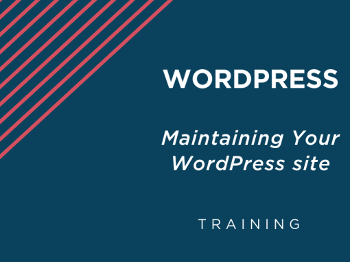 WordPress: Maintaining Your WordPress Site