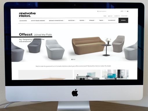 Nine to Five Interiors Website